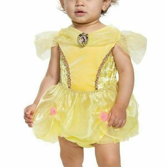 Disney Costumes Nwt Disney Baby Beauty And The Beast Belle Dress